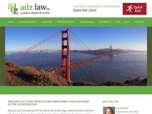 San Mateo Law Firm Website Design