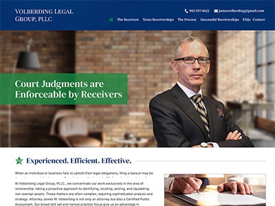 Law Firm Website design for Volberding Legal Group, P…