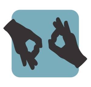 Icon: Sign Language for Deaf Friendly