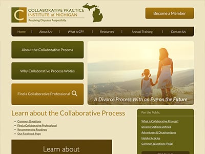 Law Firm Website design for Collaborative Practice In…