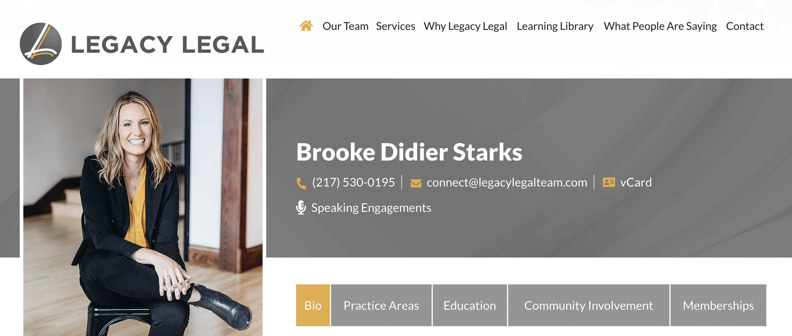 Brooke Didier Starks - Attorney Website Profile