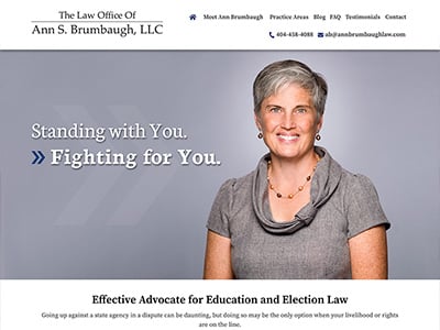 Law Firm Website design for The Law Office of Ann S.…
