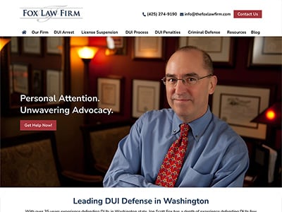 Law Firm Website design for Law Office of Jon Scott F…