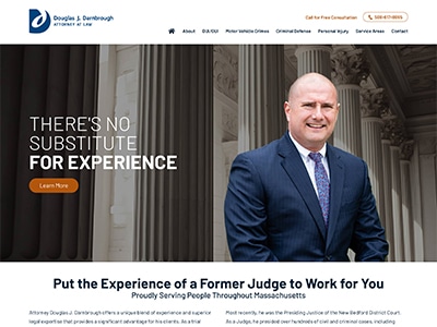 Website Design for Douglas J. Darnbrough Att…